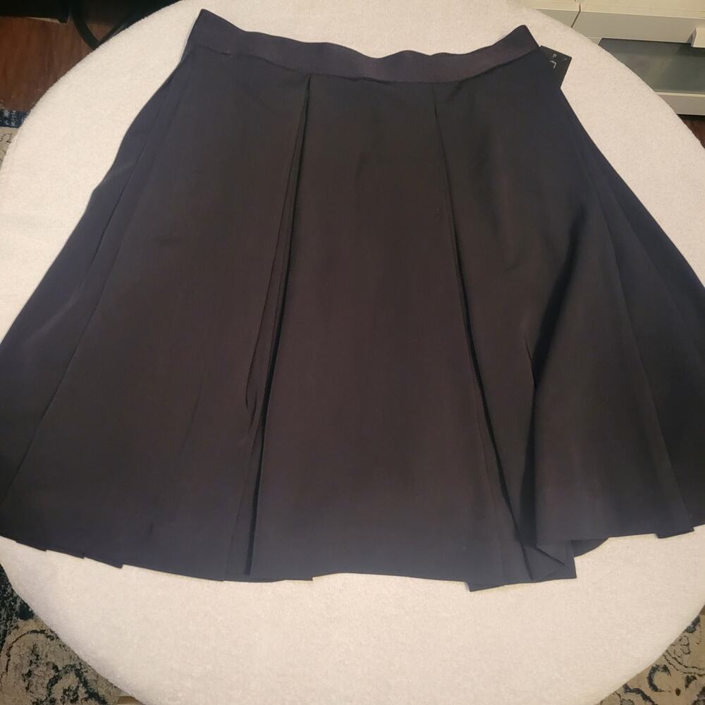 ROBERT RODRIGUEZ Black Greta Classic Pleated Mini Skirt Women's Medium NWT